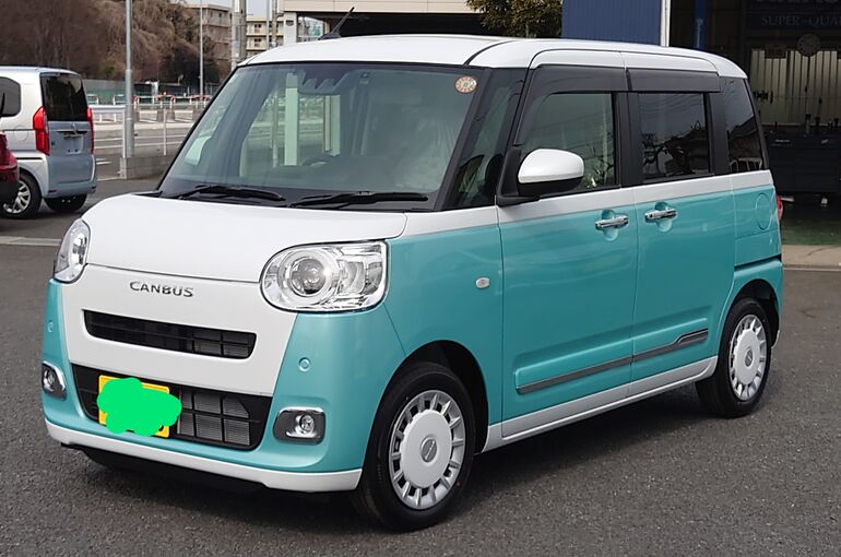 ダイハツ　ムーヴキャンバス（新車）納車