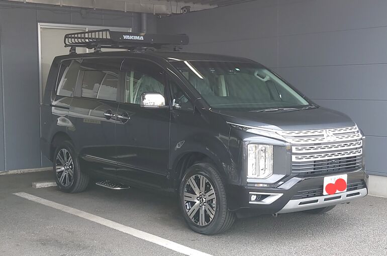 新車・三菱デリカD5　P 4WD　納車